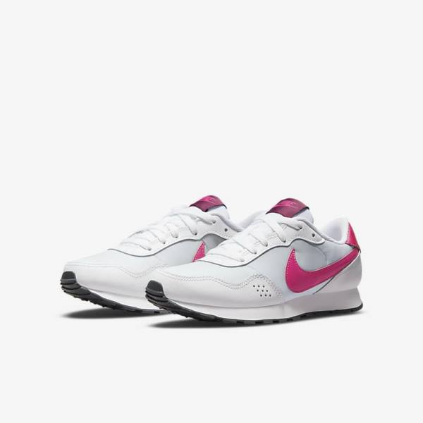 Zapatillas Nike MD Valiant Older Niños Plateadas Gris Oscuro Rosas | NK691LPM