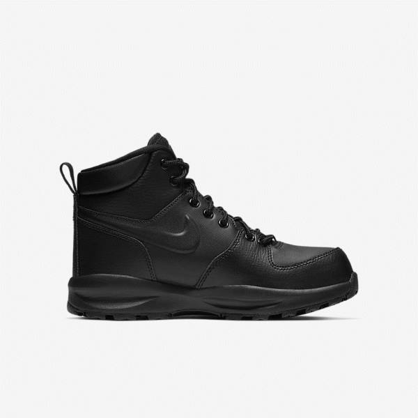 Zapatillas Nike Manoa LTR Older Boot Niños Negras | NK184WRA