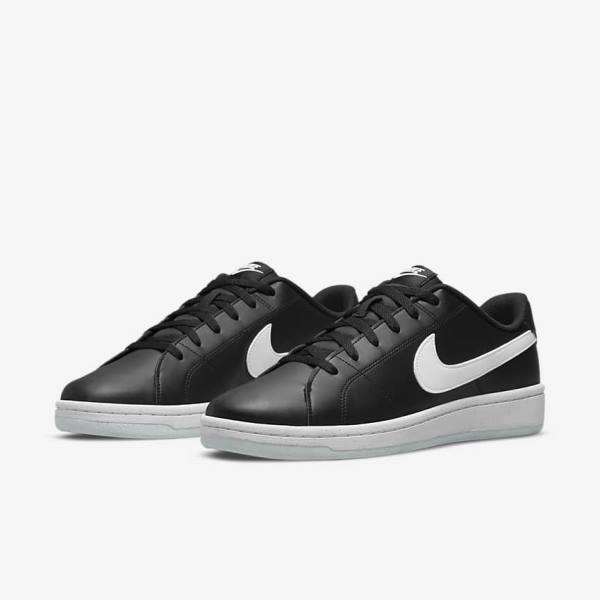 Zapatillas Nike NikeCourt Royale 2 Next Nature Hombre Negras Blancas | NK641TYS