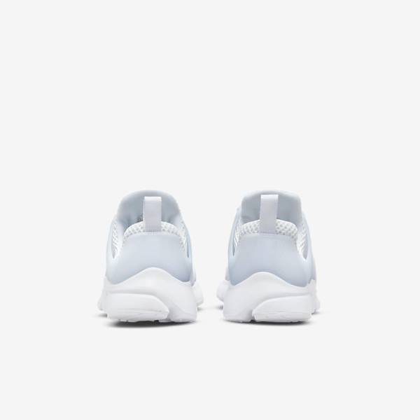 Zapatillas Nike Presto Older Niños Blancas Plateadas Blancas | NK173FVC