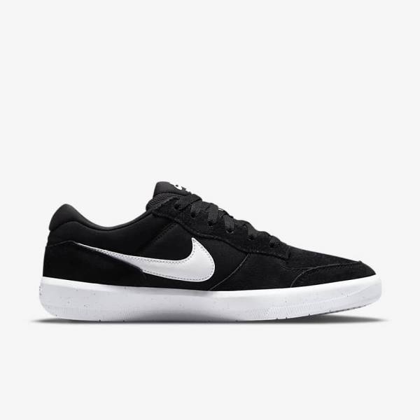 Zapatillas Nike SB Force 58 Hombre Negras Blancas | NK638XUO