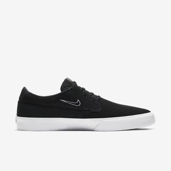 Zapatillas Nike SB Shane Mujer Negras Blancas | NK759ZCU