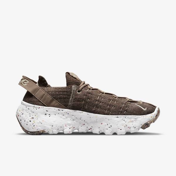 Zapatillas Nike Space Hippie 04 Mujer Marrones Blancas | NK863TAE