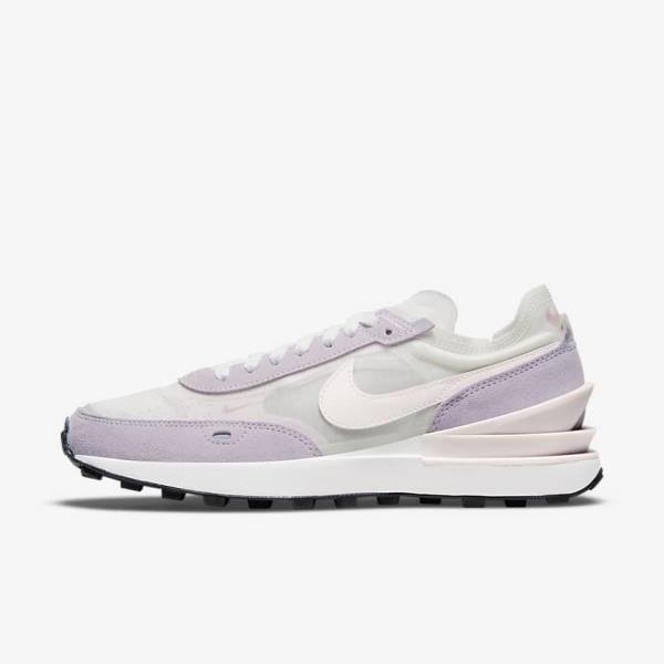 Zapatillas Nike Waffle One Mujer Blancas Rosas Claro | NK519WOX