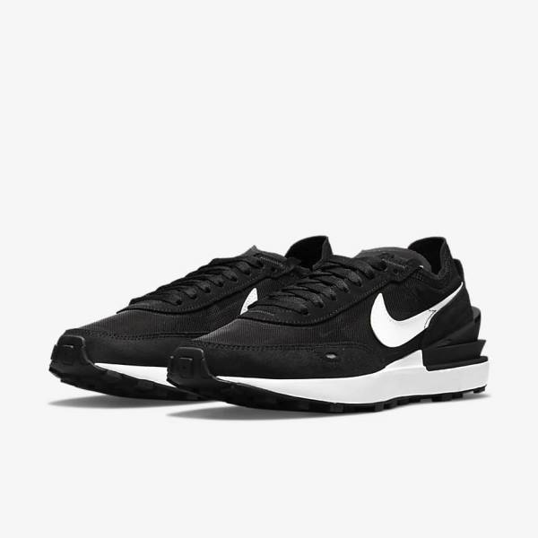 Zapatillas Nike Waffle One Mujer Negras Naranjas Blancas | NK596DEM