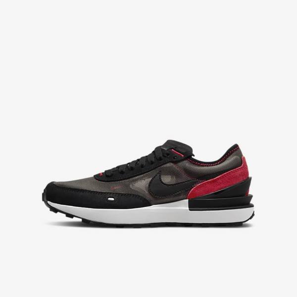 Zapatillas Nike Waffle One Older Niños Azules Gris Rojas Negras | NK079SYR