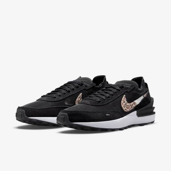 Zapatillas Nike Waffle One SE Mujer Negras Multicolor | NK408QAI