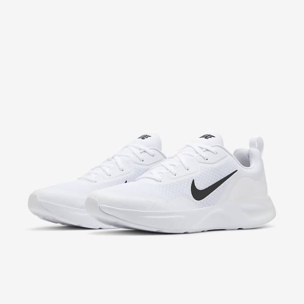 Zapatillas Nike Wearallday Hombre Blancas Negras | NK174XNH