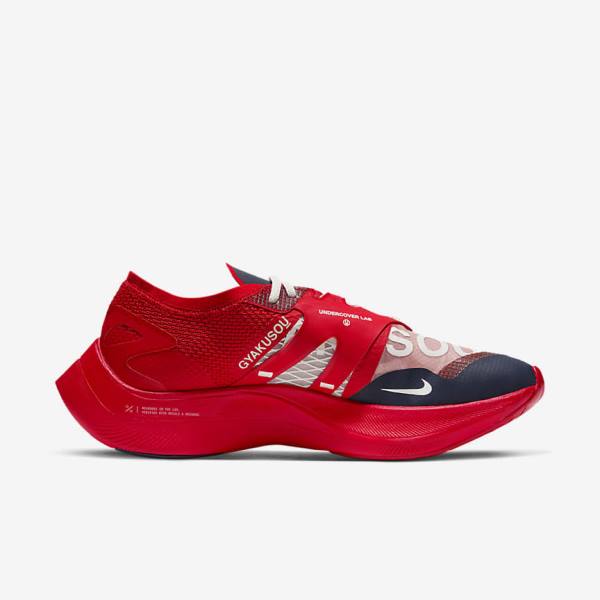 Zapatillas Nike ZoomX Vaporfly Next% x Gyakusou Mujer Rojas Azules | NK863CSW