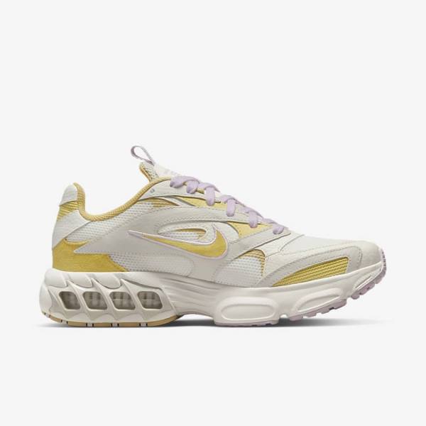 Zapatillas Nike Zoom Air Fire Mujer Beige Claro | NK531OBG