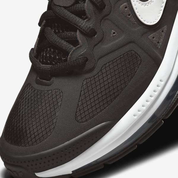 Zapatillas Para Caminar Nike Air Max Genome Older Niños Negras Gris Oscuro Blancas | NK375QPG