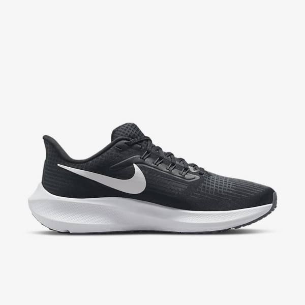 Zapatillas Running Nike Air Zoom Pegasus 39 Carretera Mujer Negras Gris Oscuro Blancas | NK148UJO