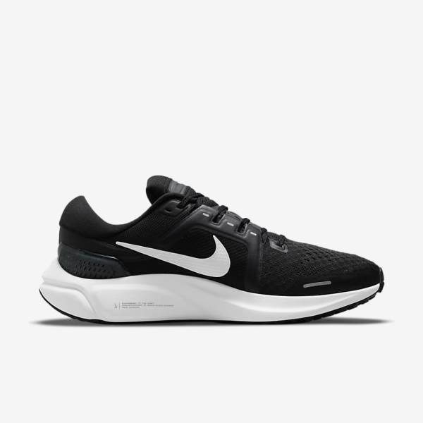 Zapatillas Running Nike Air Zoom Vomero 16 Carretera Hombre Negras Gris Oscuro Blancas | NK301HTQ