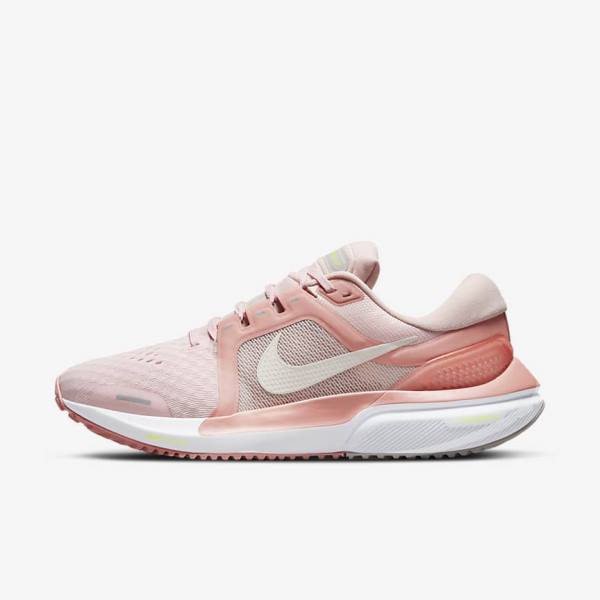 Zapatillas Running Nike Air Zoom Vomero 16 Carretera Mujer Beige Claro | NK829SBU