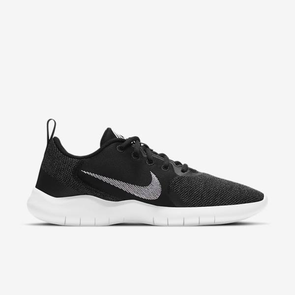 Zapatillas Running Nike Flex Experience Run 10 Carretera Mujer Negras Gris Oscuro Blancas | NK893ODC