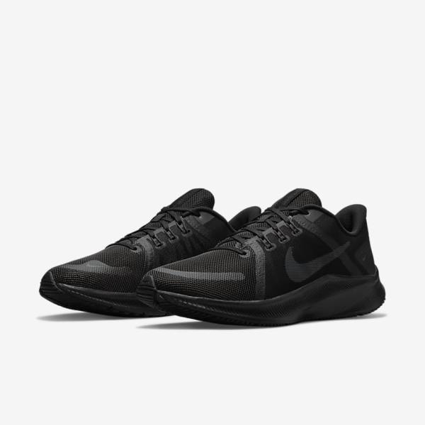 Zapatillas Running Nike Quest 4 Carretera Hombre Negras Gris Oscuro | NK920KLJ