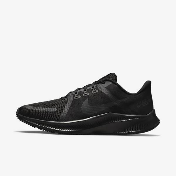 Zapatillas Running Nike Quest 4 Carretera Hombre Negras Gris Oscuro | NK920KLJ