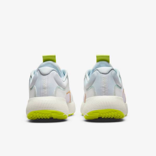 Zapatillas Running Nike React Escape Run Carretera Mujer Blancas Verde Multicolor | NK578EPW