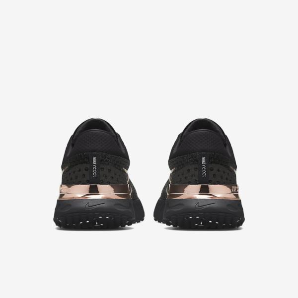 Zapatillas Running Nike React Infinity Run 3 By You Custom Carretera Hombre Negras | NK190DER