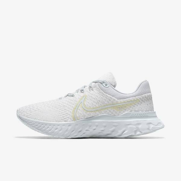 Zapatillas Running Nike React Infinity Run 3 By You Custom Carretera Mujer Blancas | NK918THP