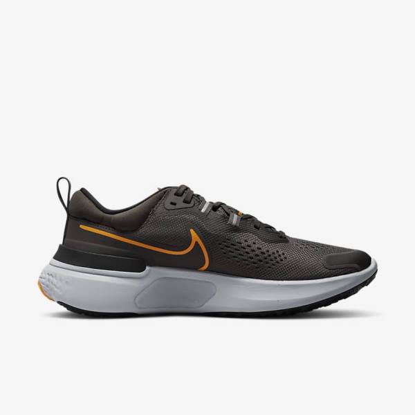 Zapatillas Running Nike React Miler 2 Carretera Hombre Gris Negras Gris | NK258NGY