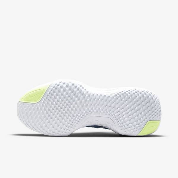 Zapatillas Running Nike ZoomX Invincible Run Flyknit Carretera Hombre Azules Verde Claro Gris Blancas | NK132SHV