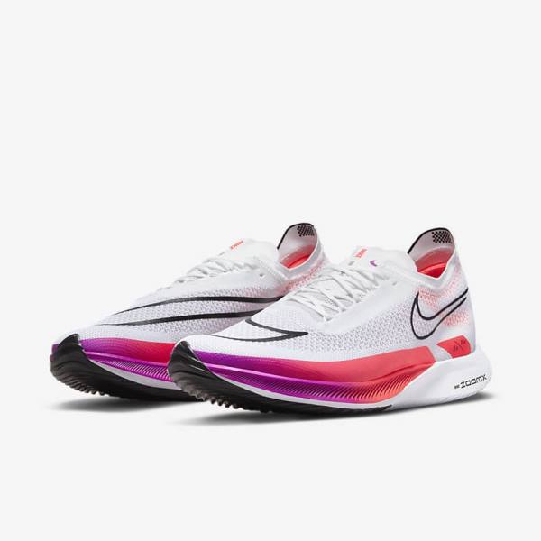 Zapatillas Running Nike ZoomX Streakfly Carretera Carreras Hombre Blancas Rojas Moradas Negras | NK347YQD