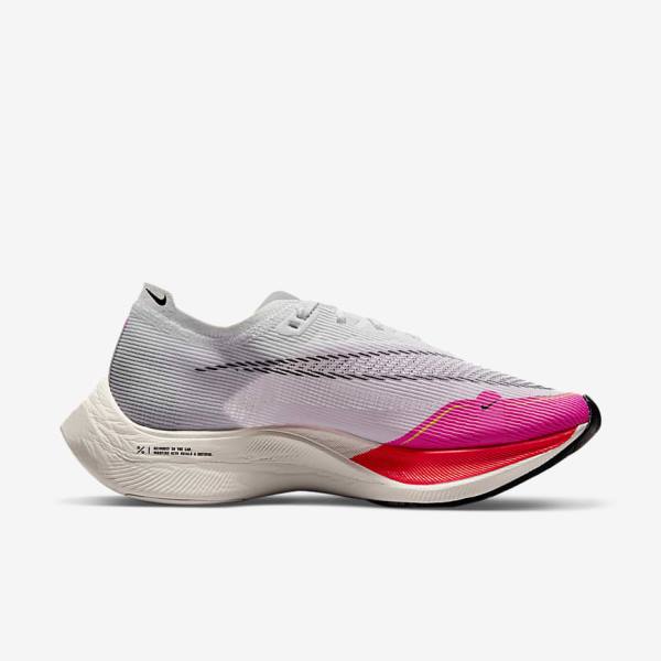 Zapatillas Running Nike ZoomX Vaporfly Next% 2 Carretera Carreras Mujer Blancas Negras Negras | NK052AVD