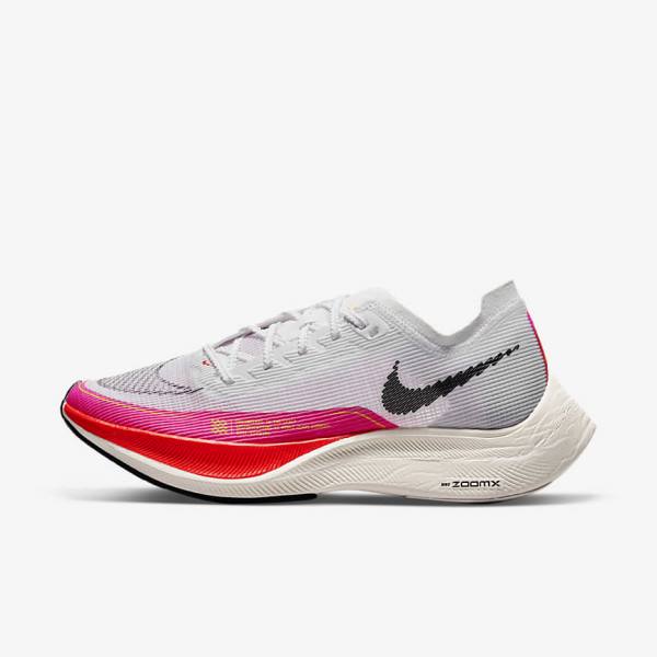 Zapatillas Running Nike ZoomX Vaporfly Next% 2 Carretera Carreras Mujer Blancas Negras Negras | NK052AVD