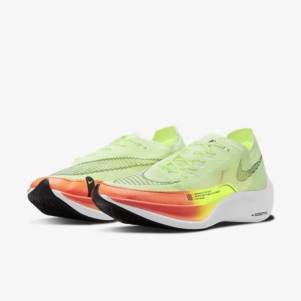 Zapatillas Running Nike ZoomX Vaporfly Next% 2 Carretera Carreras Hombre Naranjas Negras | NK247VZQ