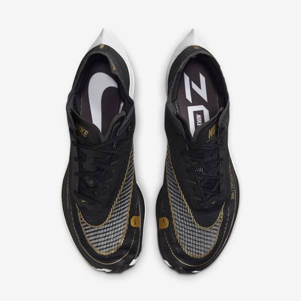 Zapatillas Running Nike ZoomX Vaporfly Next% 2 Carretera Carreras Hombre Blancas Turquesa Negras Rosas | NK483SOV