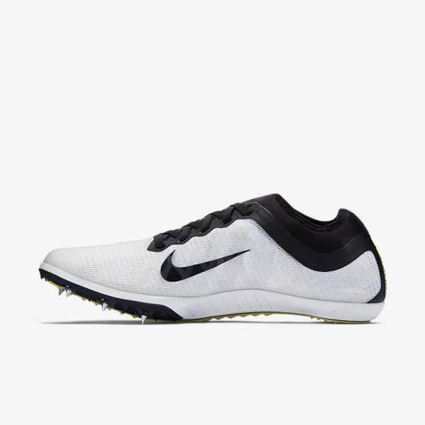 Zapatillas Running Nike Zoom Mamba 3 Unisex Distance Spike Hombre Blancas Negras | NK410JUQ