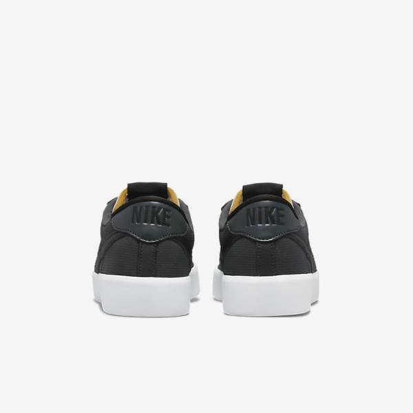 Zapatillas Skate Nike SB Bruin React Mujer Gris Oscuro Blancas Negras | NK039PIM