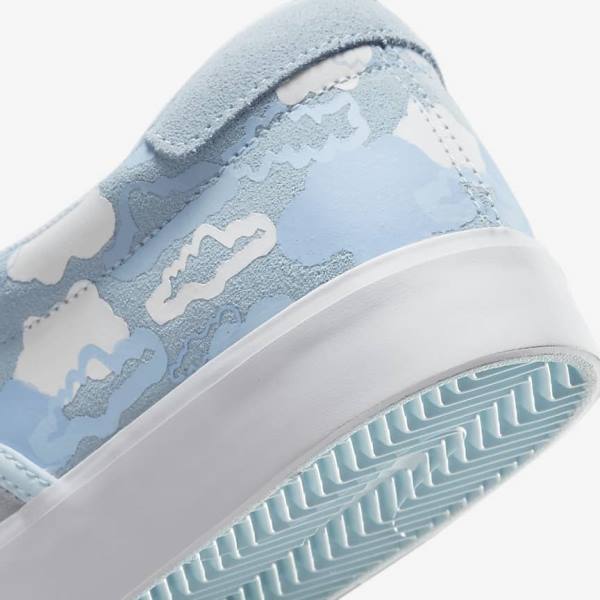 Zapatillas Skate Nike SB Zoom Verona Slip x Rayssa Leal Mujer Azules Blancas Azules | NK738LYF