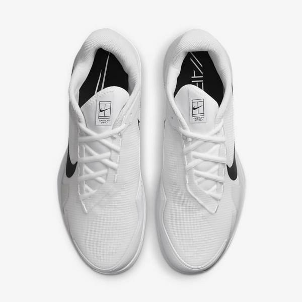 Zapatillas Tenis Nike NikeCourt Air Zoom Vapor Pro Carpet Hombre Blancas Negras | NK584BIC