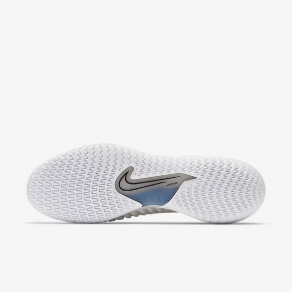 Zapatillas Tenis Nike NikeCourt React Vapor NXT Hard-Court Hombre Blancas Gris Negras | NK614OPT