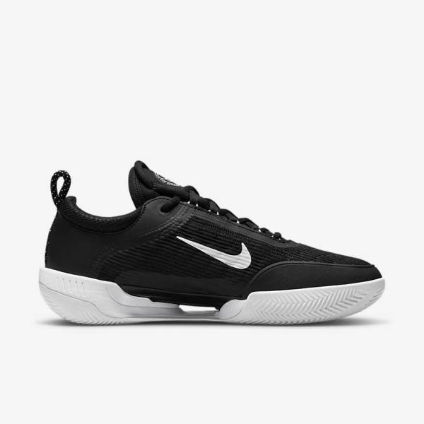 Zapatillas Tenis Nike NikeCourt Zoom NXT Clay Court Hombre Negras Blancas | NK750JSL