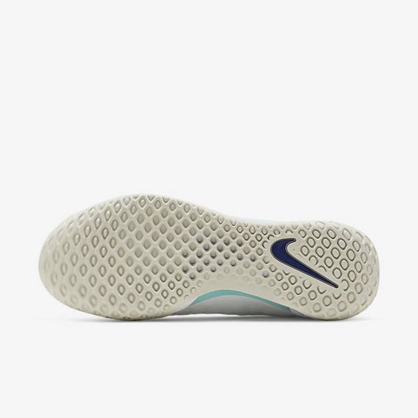 Zapatillas Tenis Nike NikeCourt Zoom NXT Hard Court Hombre Blancas Beige Claro Turquesa Azul Real Azules | NK983HWN