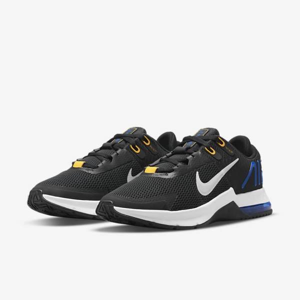 Zapatillas Training Nike Air Max Alpha Trainer 4 Hombre Negras Azules Naranjas Gris | NK173EOX