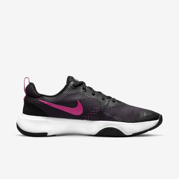 Zapatillas Training Nike City Rep TR Mujer Negras Moradas Rosas | NK470UQI