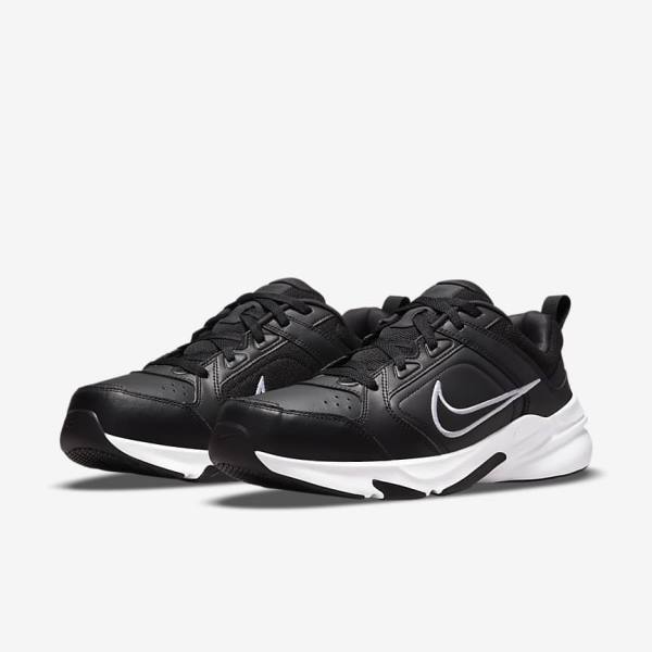 Zapatillas Training Nike Defy All Day (Extra Anchos) Hombre Negras Blancas | NK983ERI