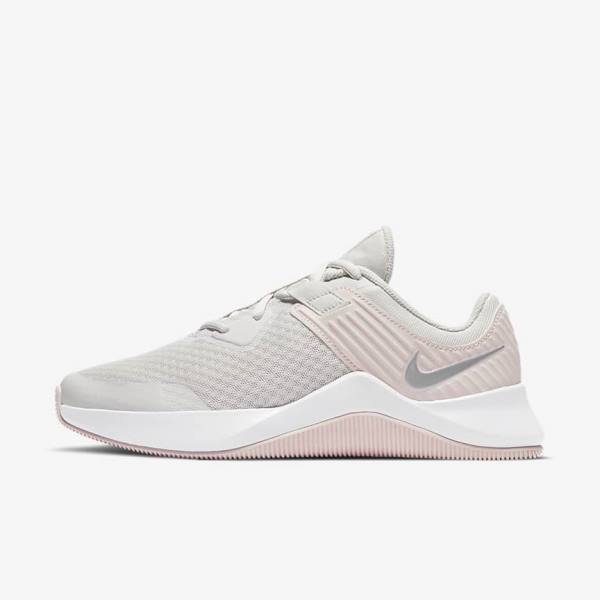 Zapatillas Training Nike MC Trainer Mujer Plateadas Rosas Blancas Metal Plateadas | NK934SME