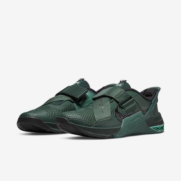 Zapatillas Training Nike Metcon 7 FlyEase Mujer Verde Negras Turquesa Multicolor | NK041XOC