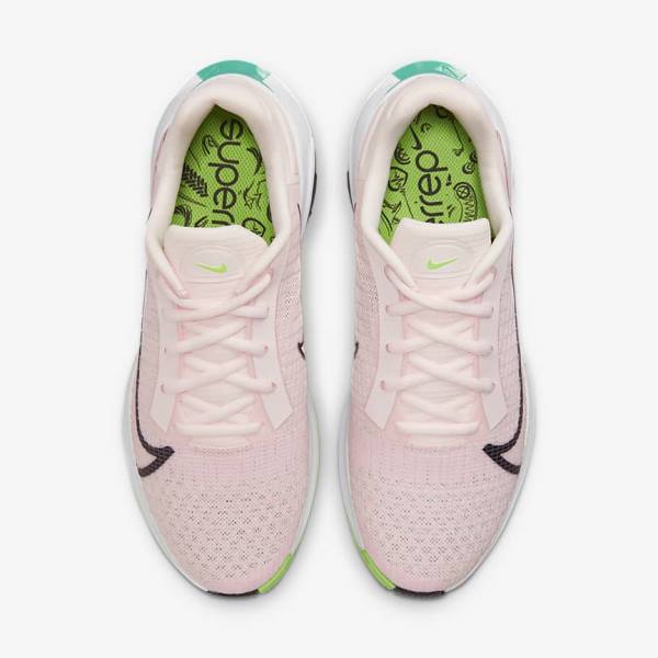 Zapatillas Training Nike ZoomX SuperRep Surge Endurance Class Mujer Rosas Claro Verde Negras | NK497JRL