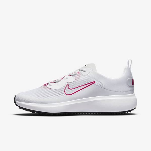 Zapatos De Golf Nike Ace Summerlite Mujer Blancas Negras Rosas | NK492TOL