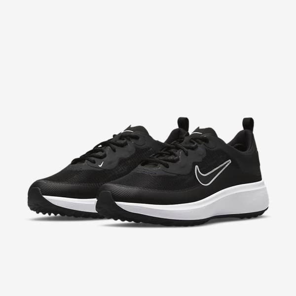 Zapatos De Golf Nike Ace Summerlite Mujer Negras Blancas | NK649BGU