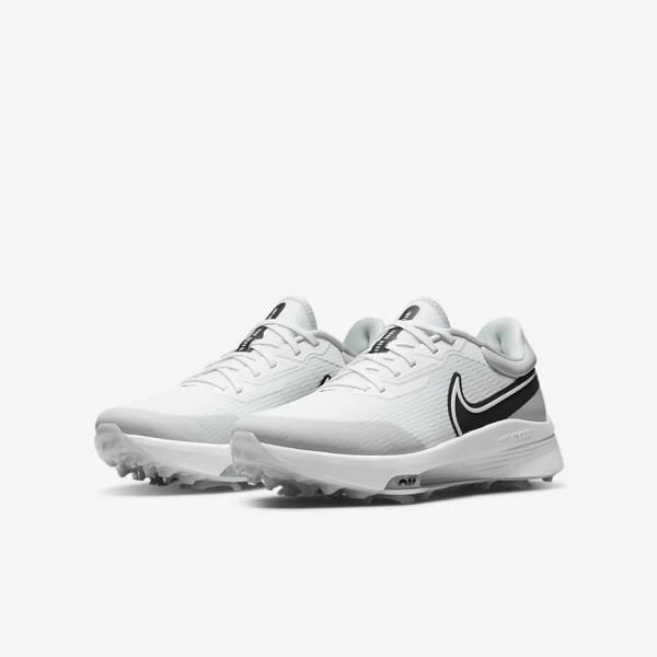 Zapatos De Golf Nike Air Zoom Infinity Tour NEXT% Hombre Blancas Gris Turquesa Negras | NK659UKH