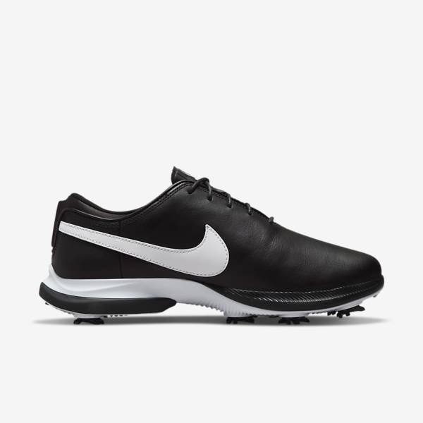 Zapatos De Golf Nike Air Zoom Victory Tour 2 Mujer Negras Blancas | NK043HXV