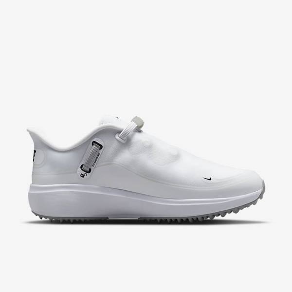 Zapatos De Golf Nike React Ace Tour Mujer Blancas Gris Claro Negras | NK295YPM