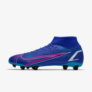 Botas de fútbol Nike Mercurial Superfly 8 Academy By You Custom Mujer Multicolor | NK037RYG